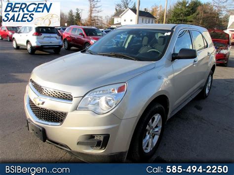 Used 2015 Chevrolet Equinox Ls 2wd For Sale In Bergen Ny 14416 Bergen