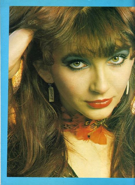 Top Of The Pops 80s Kate Bush Look In 1980 Kate Babooshka Portrait