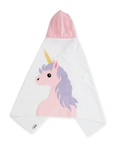 Unicorn Hooded Bath Towel Neiman Marcus