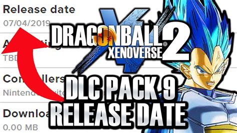 This set includes ultra pack 1 and 2 (season 4 dlc). DLC PACK 9 RELEASE DATE REVEAL BY NINTENDO! Dragon Ball ...