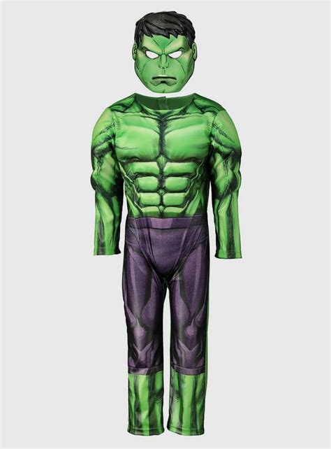 Buy Marvel Avengers Hulk Costume 9 10 Years Kids Fancy Dress