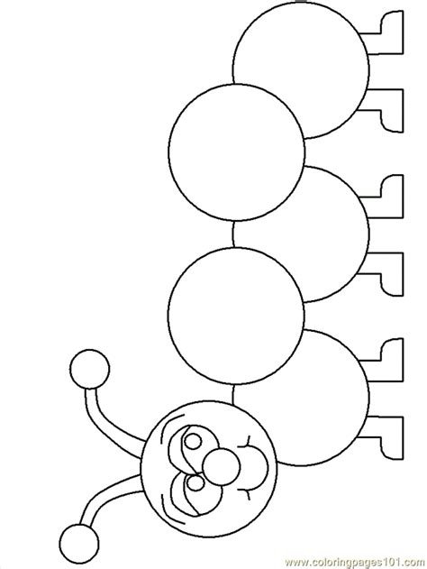 Caterpillar Coloring Pages For Kids - Coloring Home