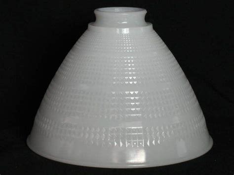 Milk Glass Lamp Diffuser Rembrandt Waffle Torchiere Floor Lamp Shade