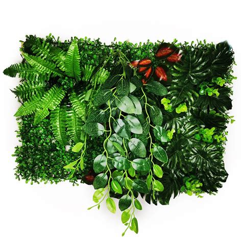 New Artificial Plant Lawn Diy Background Wall Simulation Grass Leaf