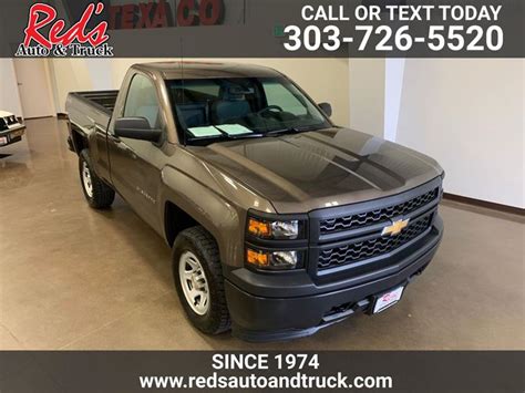 2014 Chevrolet Silverado 1500 Work Truck Regular Cab Short Bed 4x4 One