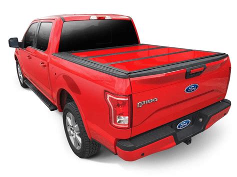 2022 2023 Ford F 150 Undercover Race Red Hard Folding Tonneau Cover