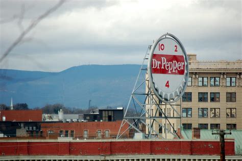 Another View Of The Big Dr Pepper Sign In Downtown Roanoke Flickr