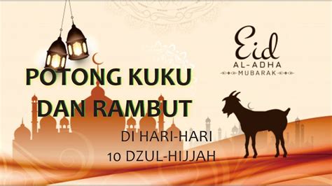 Tidak baik gaya atau pewarnaan rambut yang berlebihan karena bisa menarik elemen negatif. POTONG KUKU DAN RAMBUT DI 10 HARI SEBELUM IEDUL ADHA ...