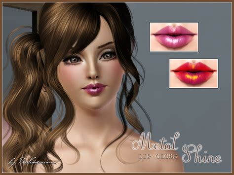 The Sims Resource Metal Shine Lip Gloss