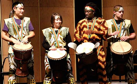 West African Drumming Ensemble Arthur Satz Department Of Music