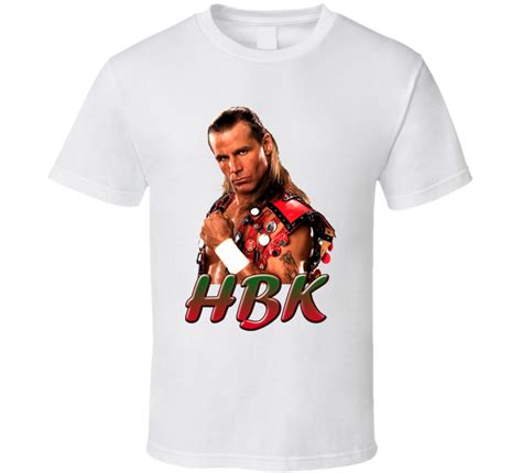 Shawn Michaels Hbk Wrestling Legend Black T Shirt