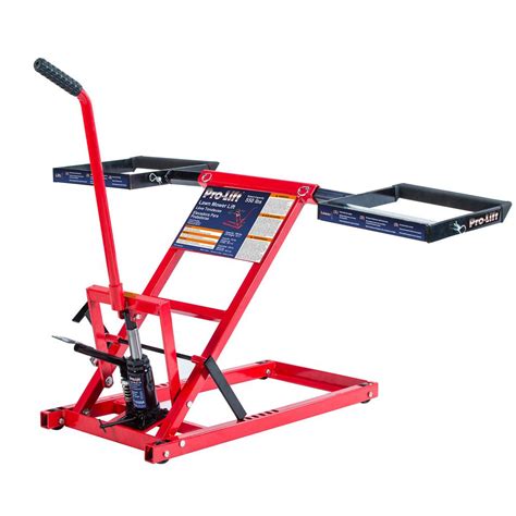 Pro Lift Lawn Mower Jack Lift With 550 Lbs Capacity T 5355a The Home