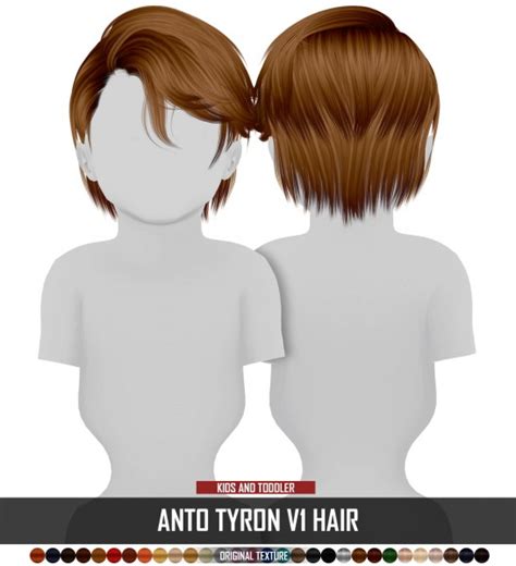 Sims 4 Hairs Coupure Electrique Kids And Toddlers Male Hairs Retextured