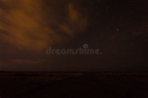 Night Photo Taken At Patagonia Argentina Stock Image Image Of