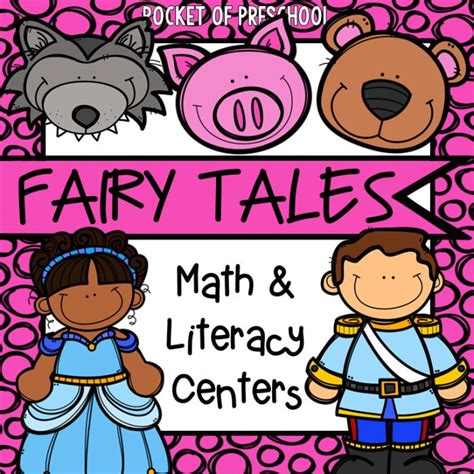 Fairy Tales Math And Literacy Centers For Preschool Pre K And