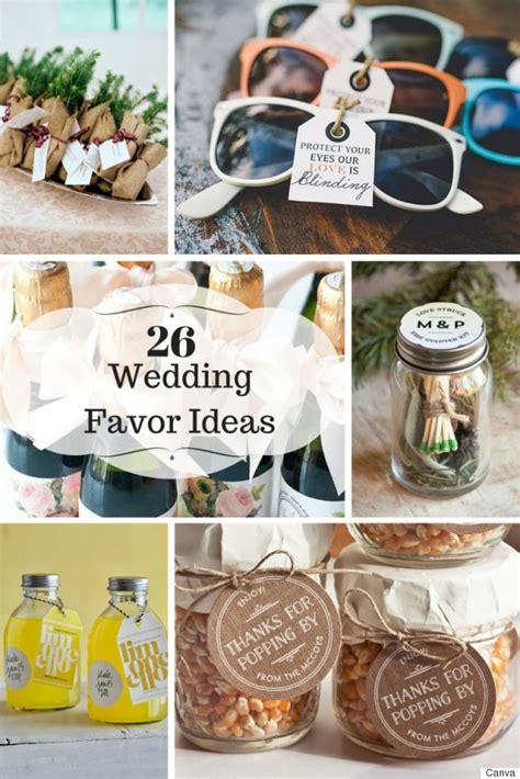 26 Wedding Favour Ideas Your Guests Will Love Huffpost
