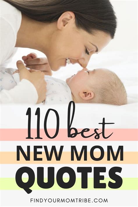 110 Best New Mom Quotes To Encourage First Time Mothers New Mom Quotes Caption For Mom Mom