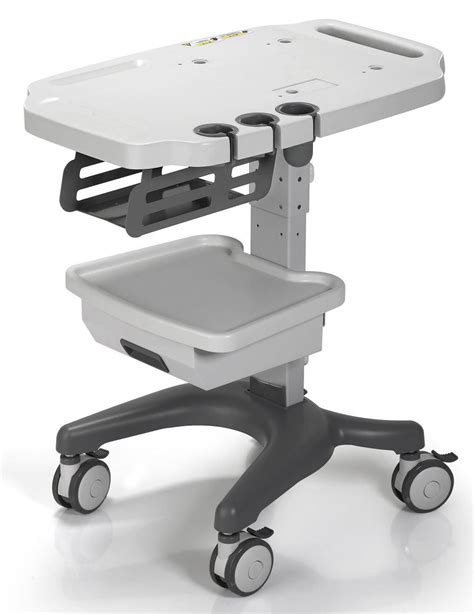 Deluxe Mobile Trolley Cart For Ultrasound Imaging Scanner System