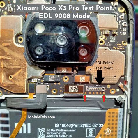 Xiaomi Poco X Pro Test Point For Edl Mode Reboot Into Edl Mode
