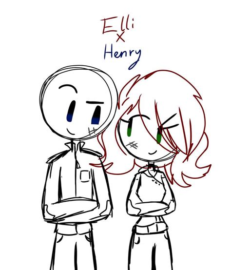Some Ellie And Henry Sketches Henrystickmin Amino Amino