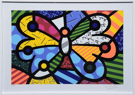 Borboleta De Romero Britto