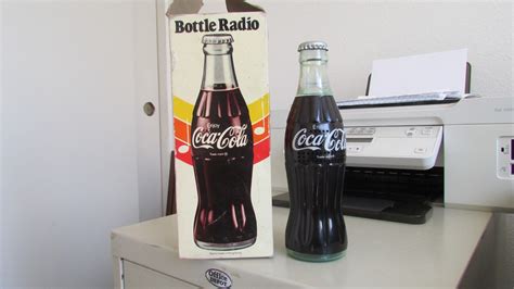 coca cola bottle radio with original box antique price guide details page