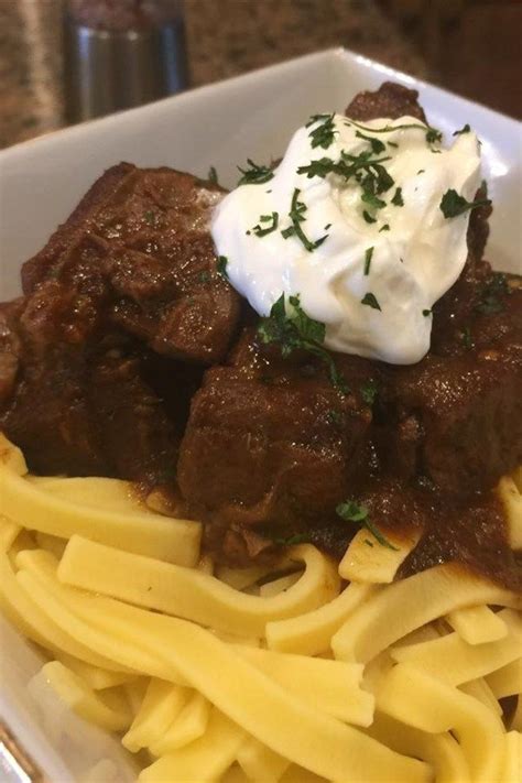 This american goulash recipe doesn't have much in common with its hungarian namesake, except for the most. Chef John's Beef Goulash | Recipe | Beef goulash, Goulash recipes, Goulash