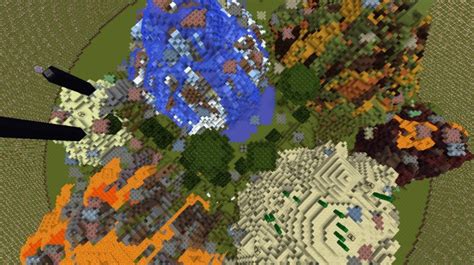 Mini Biomes Survival Minecraft Map