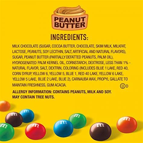 Mandms Peanut Butter Chocolate Candy Party Size 34 Ounce