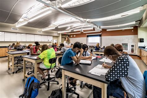 Science Classroom Breaks Boundary Between Lecture And Lab