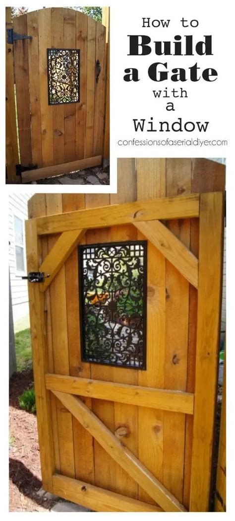 18 Diy Wooden Gate Plans You Can Build Handy Keen