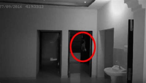 Viral Video Scary Paranormal Activity Caught On Camera Ghost In