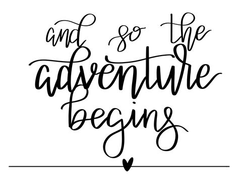 Adventure Begins Print-digital Download - Etsy