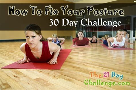 How To Fix Your Posture 30 Day Challenge The One Percent