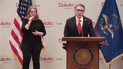 Doug Burgum North Dakota Governor Makes Emotional Plea To Avoid Divide