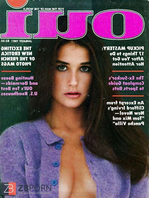 Demi Moore Oui Magazine January Issue Zb Porn