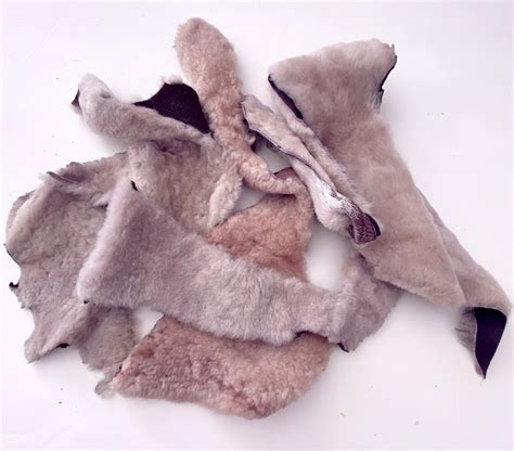 Leather And Fur Scraps For Craft Projects Recycling Upcycling Etsy
