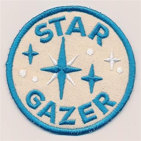Star Gazer Patch Sew On Patch Applicae Patches For Jackets Etsy