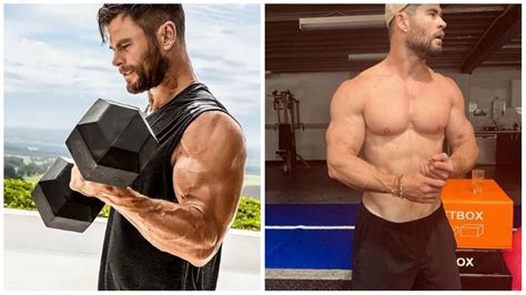 Try Chris Hemsworths Five Move Dumbbell Workout To Build Muscles Like Him
