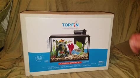 Top Fin 55 Gallon Aquarium Starter Kit Instructions Aquarium Views