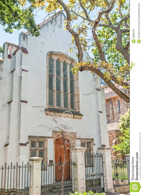 Part Of The St Georges Cathedral In Cape Town Stock Photo Image Of