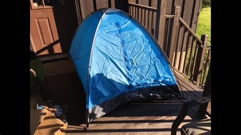 Wakeman Outdoors M470009 Happy Camper Two Person Blue Small Tent