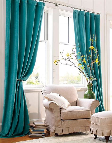 Turquoise Window Curtains In Home Decor Little Piece Of Me
