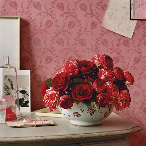 Red Flower Arrangements Martha Stewart