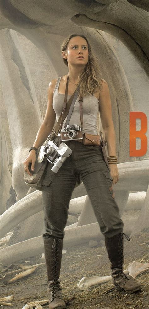 Brie Larson In Kong Skull Island 2017 La Isla Calavera Capitán