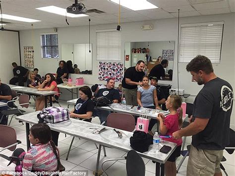single father who had to teach himself how to do daughter s hair teaches skills to other dads