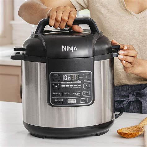 With ninja's exclusive tendercrisp technology, pressure cook tender meals up to 70% faster than traditional cooking methods*, then crisp to give your food a perfect golden finish. Ninja Instant 1000-Watt Slow Cooker | Ninja Pressure ...