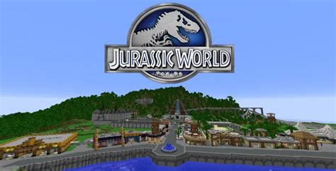 Jurassic World Map 110 Minecraft Project