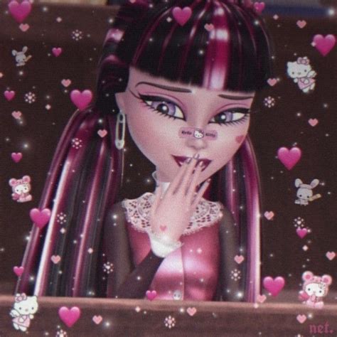 Icon Draculaura Pink Pretty Aesthetic Monster High Pictures Monster