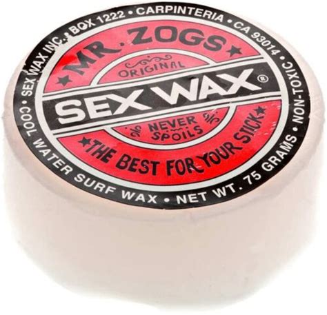 Mr Zogs Original Sex Wax Coconut Scented White Warm Water Single
